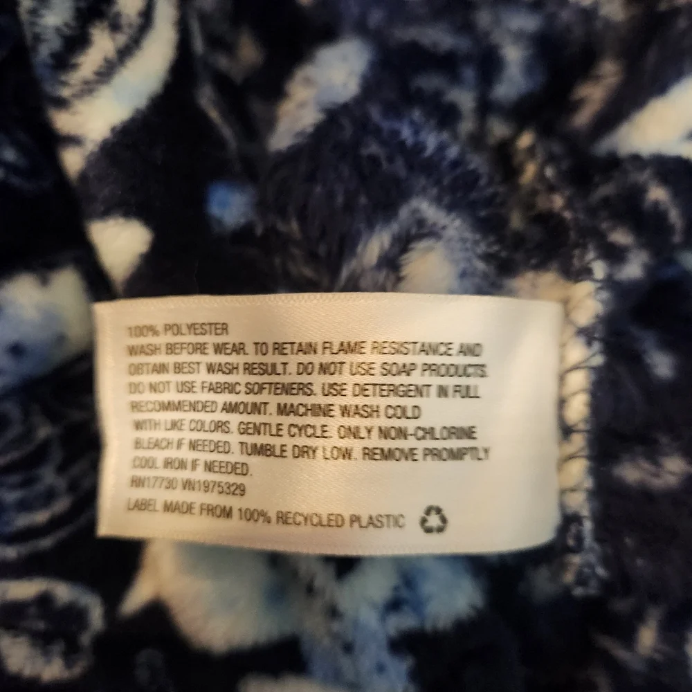 Cat & Jack Blue Game time Graphic One Piece zip up size S - 6/7 NWOT - Picture 7 of 7